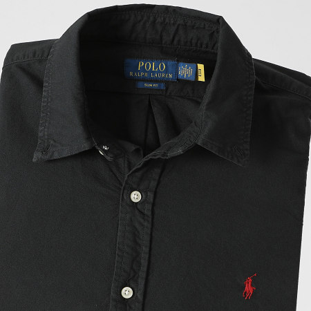 Polo Ralph Lauren - Camicia a maniche lunghe nera