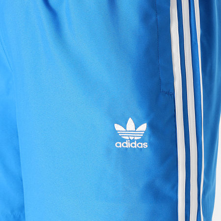 Adidas Originals - IK9194 Shorts de baño con banda Azul Real