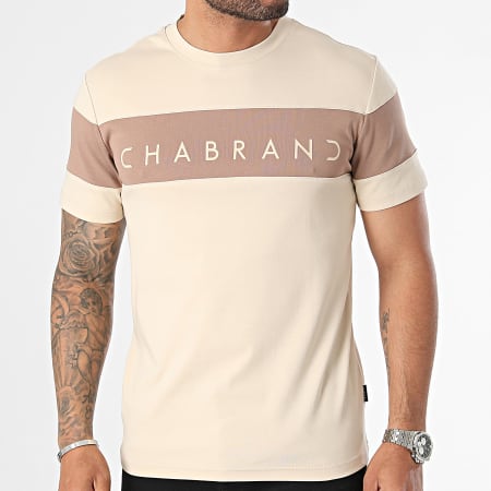Chabrand - Tee Shirt 60230 Beige Marron