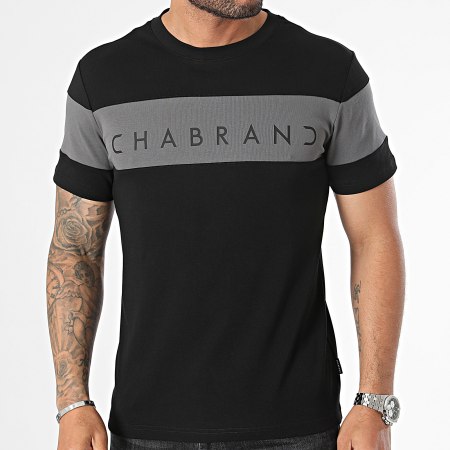 Chabrand - Tee Shirt 60230 Noir Gris