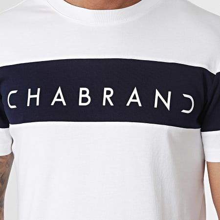 Chabrand - T-shirt 60230 Wit marine