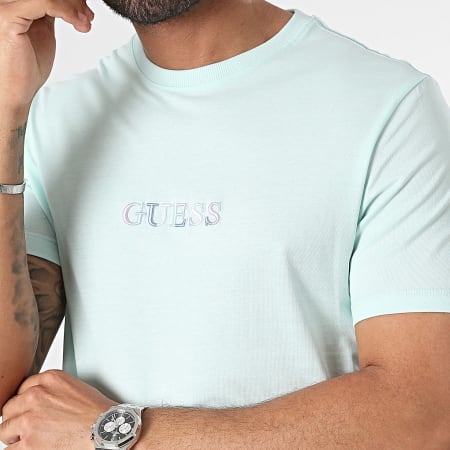 Guess - Camiseta M4GI92-I3Z14 Verde claro