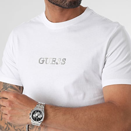 Guess - Camiseta M4GI92-I3Z14 Blanca