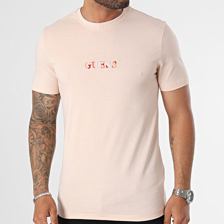 Guess - Camiseta M4GI92-I3Z14 Rosa