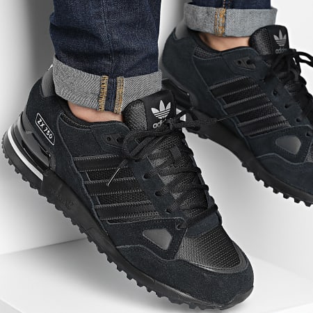 Adidas Originals Scarpe da ginnastica ZX 750 GW5531 Core Black SilverMT Ryses