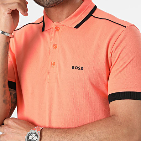 BOSS - Poloshirt met korte mouwen Tales 50508584 Coral