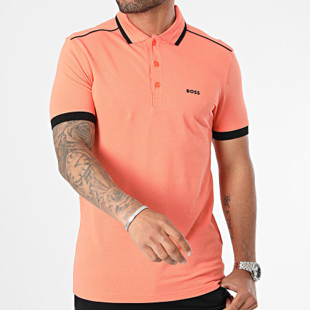 BOSS - Polo Manches Courtes Tales 50508584 Corail