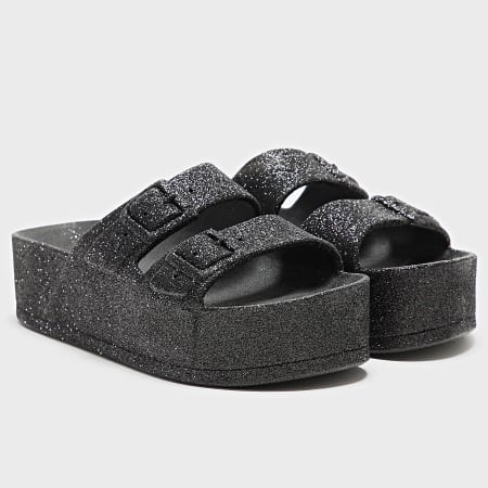 Cacatoès - Sandales Femme Caipirinha Noir