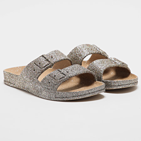 Cacatoès - Trancoso Sandalias Mujer Plata Multi