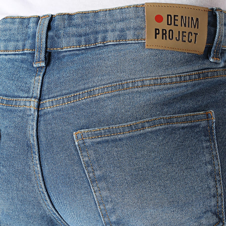 Classic Series - Slanke roodblauwe denim jeans