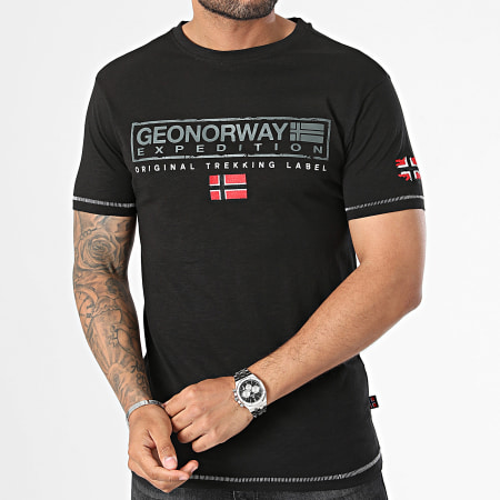 Geographical Norway - Tee Shirt Jasic Noir