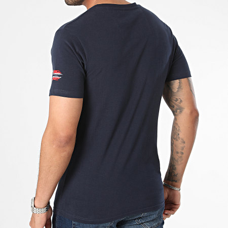 Geographical Norway - Tee Shirt Jofoten Bleu Marine