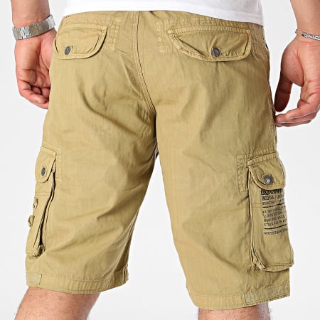 Geographical Norway - Short Cargo Vert Kaki Clair