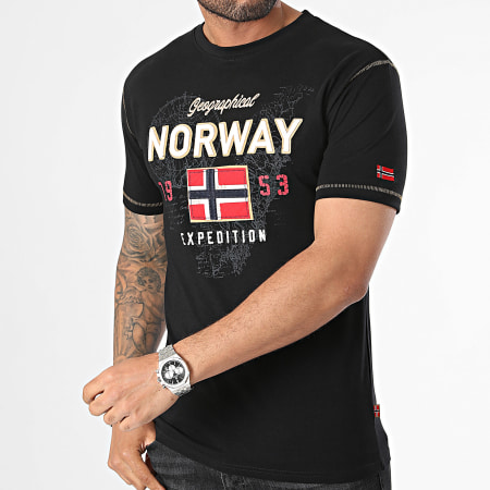 Geographical Norway - Tee Shirt Juitre Noir