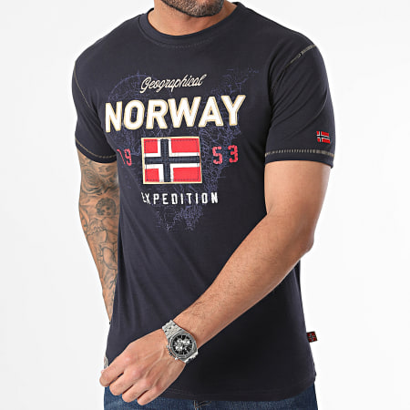 Geographical Norway - Maglietta Juitre Navy