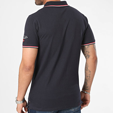 Geographical Norway - Polo Kerato a maniche corte blu navy