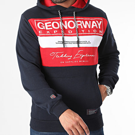 Geographical Norway - Marineblauwe Hoodie