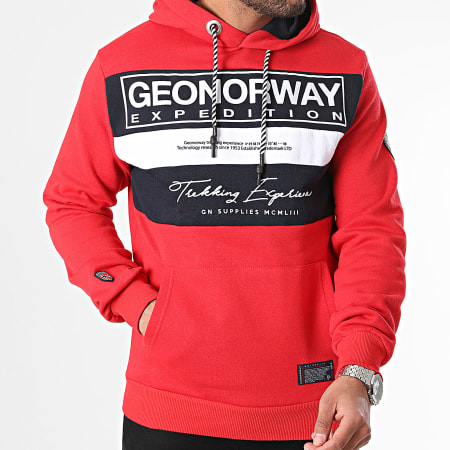 Geographical Norway - Hoodie Rood