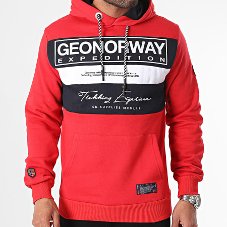 Geographical Norway - Hoodie Rood