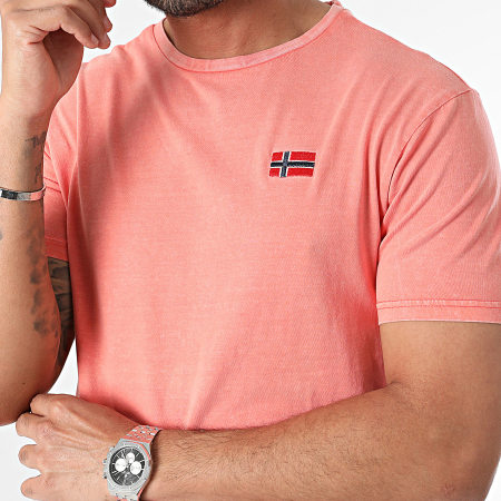 Geographical Norway - Tee Shirt Jactus Corail