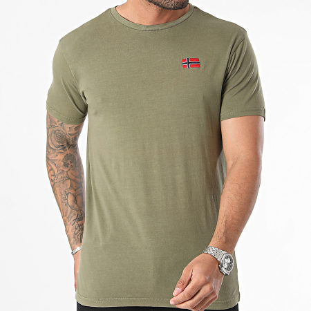 Geographical Norway - Khaki Groen Jactus T-shirt