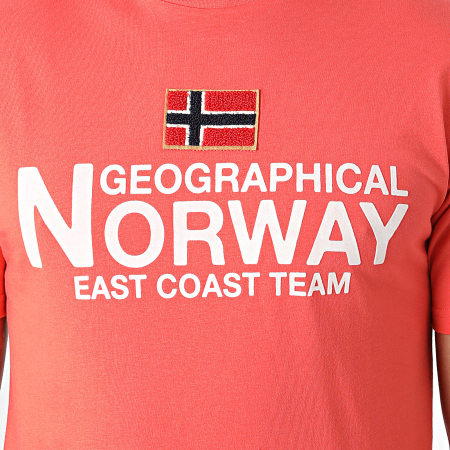 Geographical Norway - Tee Shirt Jacky Corail