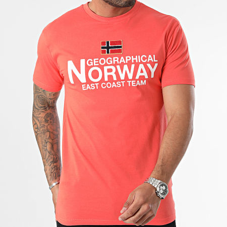 Geographical Norway - Tee Shirt Jacky Corail