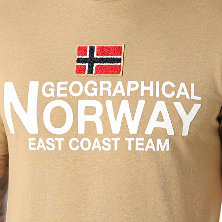 Geographical Norway - Tee Shirt Jacky Camel