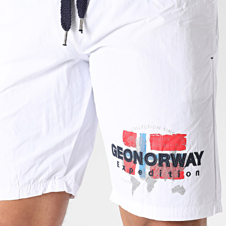 Geographical Norway - Short De Bain Blanc