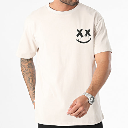 MTX - Maglietta oversize beige