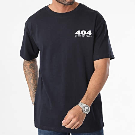 MTX - Camiseta oversize azul marino