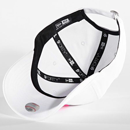 New Era - Casquette Femme 9Forty NY 60503419 Blanc Rose