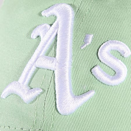 New Era - 9 Twintig Oakland Athletics pet 60503614 Lichtgroen