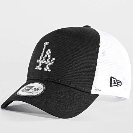 New Era - Casquette Trucker LA 60503625 Noir Blanc