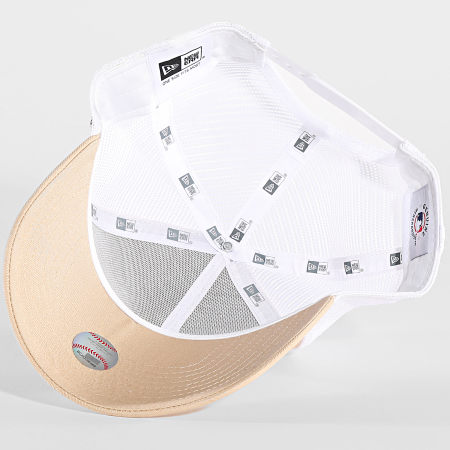 New Era - Casquette Trucker LA 60503629 Blanc Beige