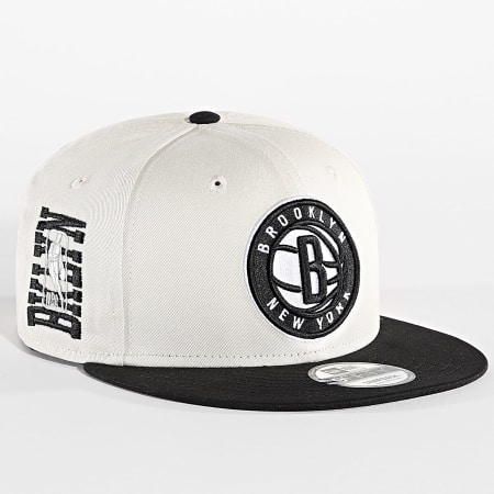 New Era - 9 Cinquanta Brooklyn Nets Snapback Cap 60503440 Beige Nero