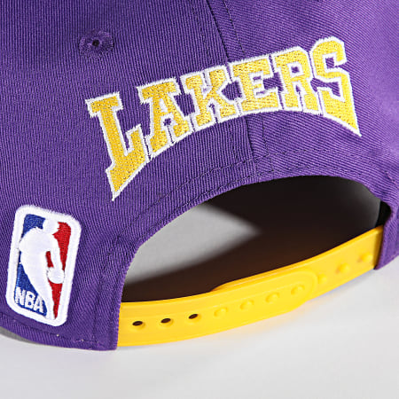 New Era - Casquette Snapback 9 Fifty Los Angeles Lakers 60503476 Violet