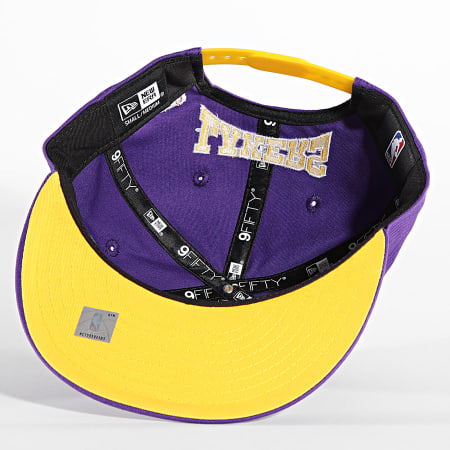 New Era - Casquette Snapback 9 Fifty Los Angeles Lakers 60503476 Violet