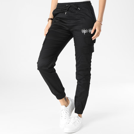 Project X Paris - Pantalon Cargo Femme F224141 Noir