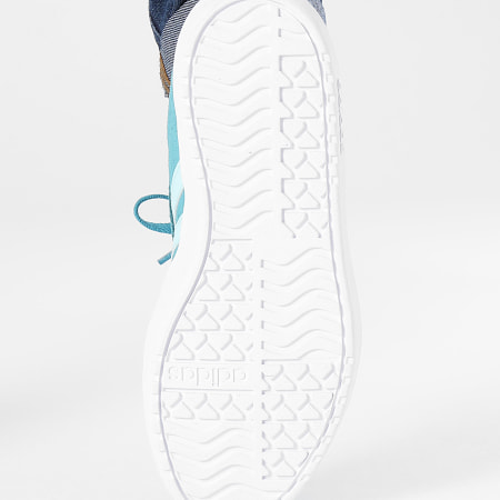 Adidas Sportswear - Baskets Femme VL Court Bold J IH4778 Arctic Fusion Semi Flash Aqua Cloud White