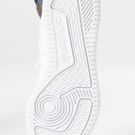 Adidas Originals - Team Court 2 STR Zapatillas Mujer ID6632 Calzado Blanco Rosa Claro