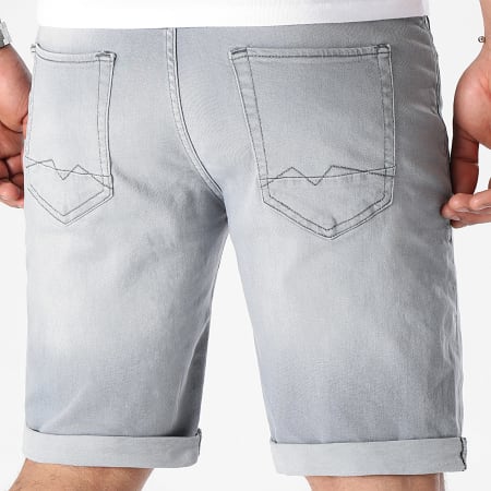 Blend - Short Jean Twister 20713326 Gris