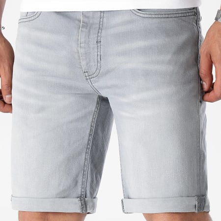 Blend - Short Jean Twister 20713326 Gris