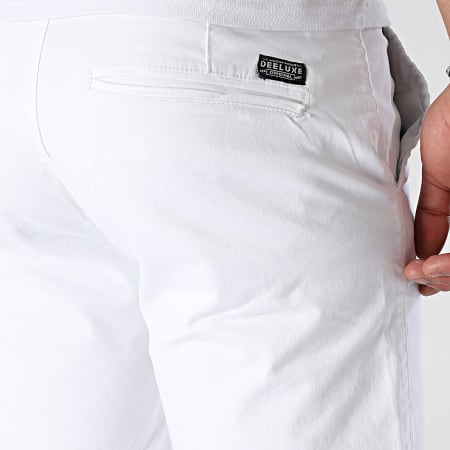 Deeluxe - Chino korte Varty P700M Wit