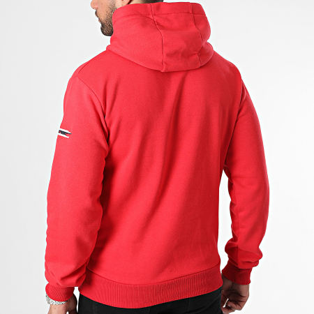 Geographical Norway - Sweat Capuche Rouge