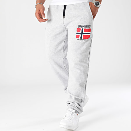 Geographical Norway - Pantalon Jogging Maribal Gris Chiné