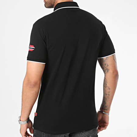 Geographical Norway - Polo de manga corta Kara Negro