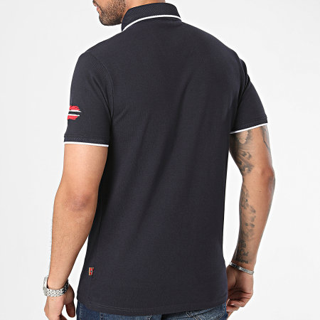 Geographical Norway - Kara Polo Korte Mouw Navy