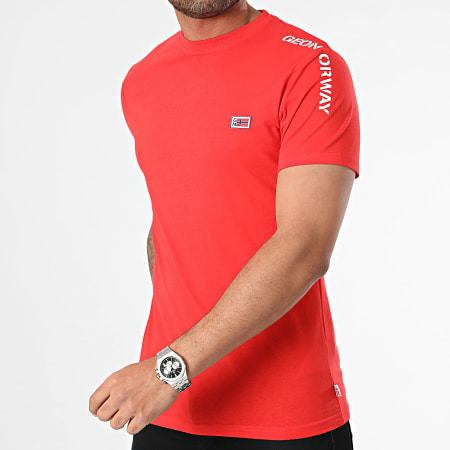 Geographical Norway - Jaredo T-shirts Rood