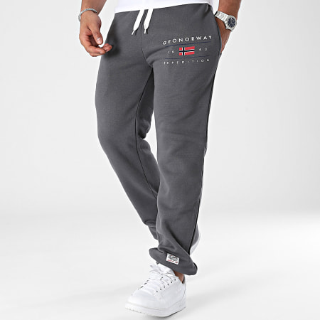 Geographical Norway - Houtskoolgrijze joggingbroek